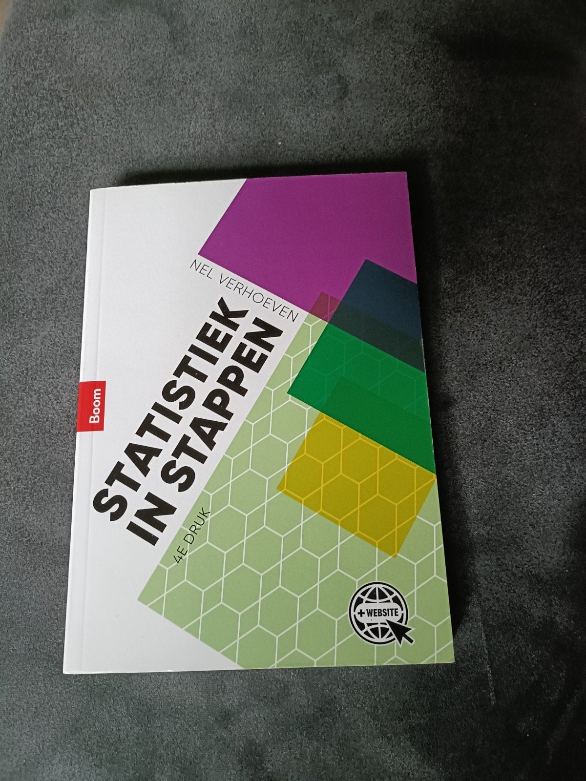 Nel Verhoeven - Statistiek in stappen, Ophalen of Verzenden, Zo goed als nieuw, Nel Verhoeven