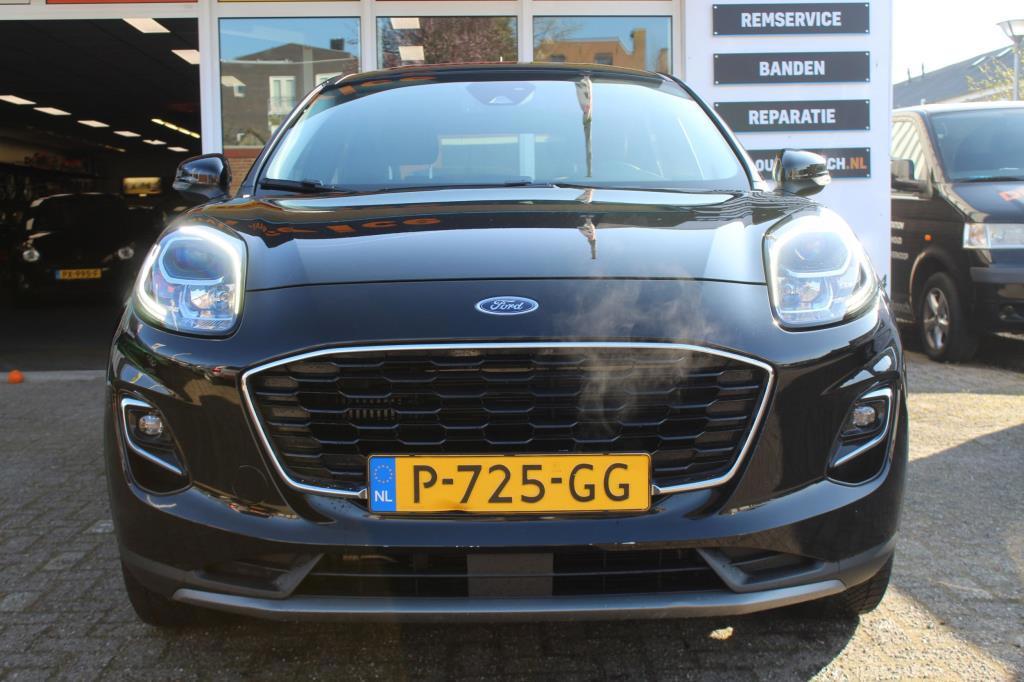 Ford Puma 1.0 EcoBoost Hybrid Titanium *€1000,00 KORTING A, Zwart, Origineel Nederlands, Bedrijf, Handgeschakeld