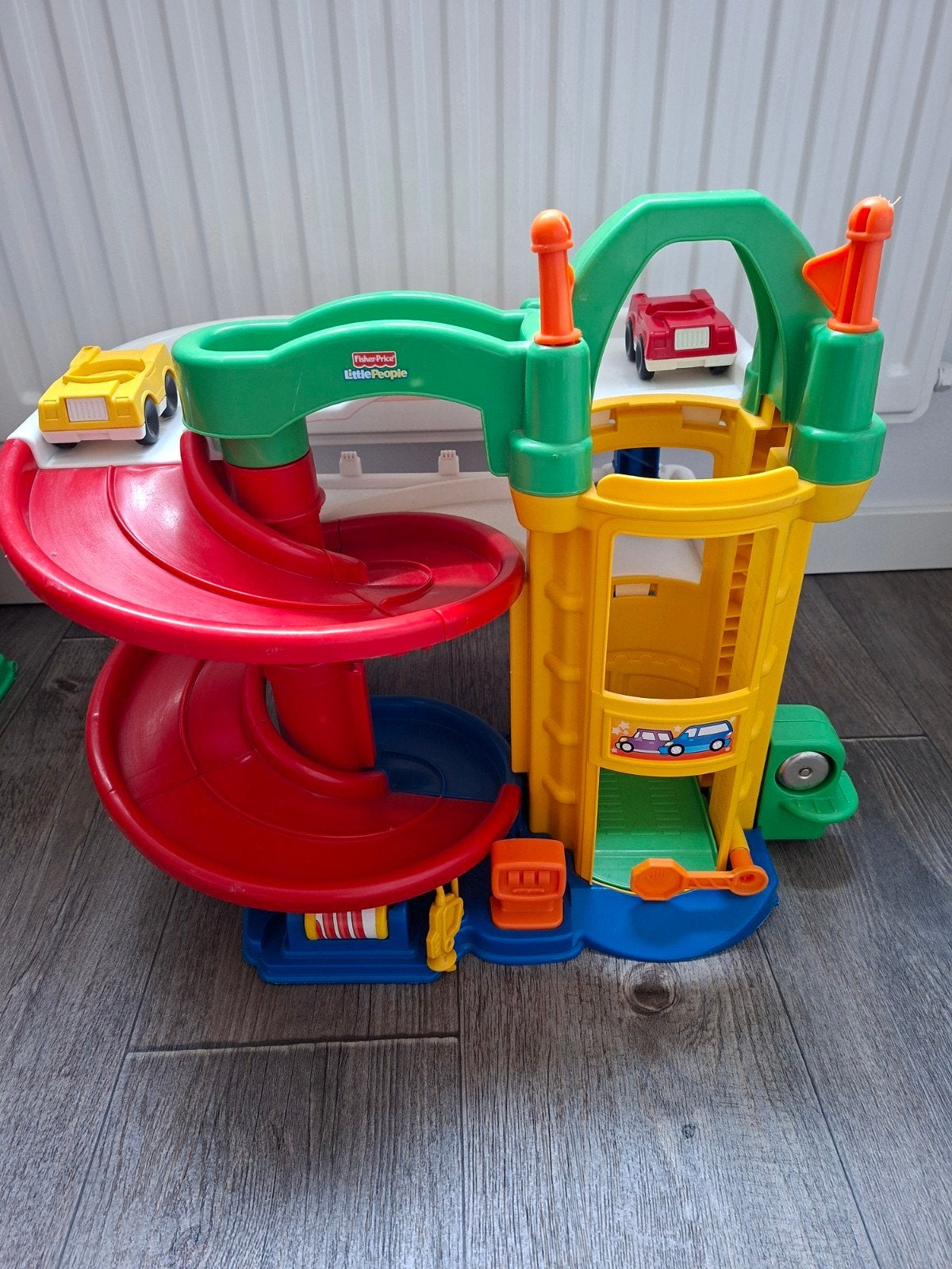 garage, Ophalen, Gebruikt, Speelset
