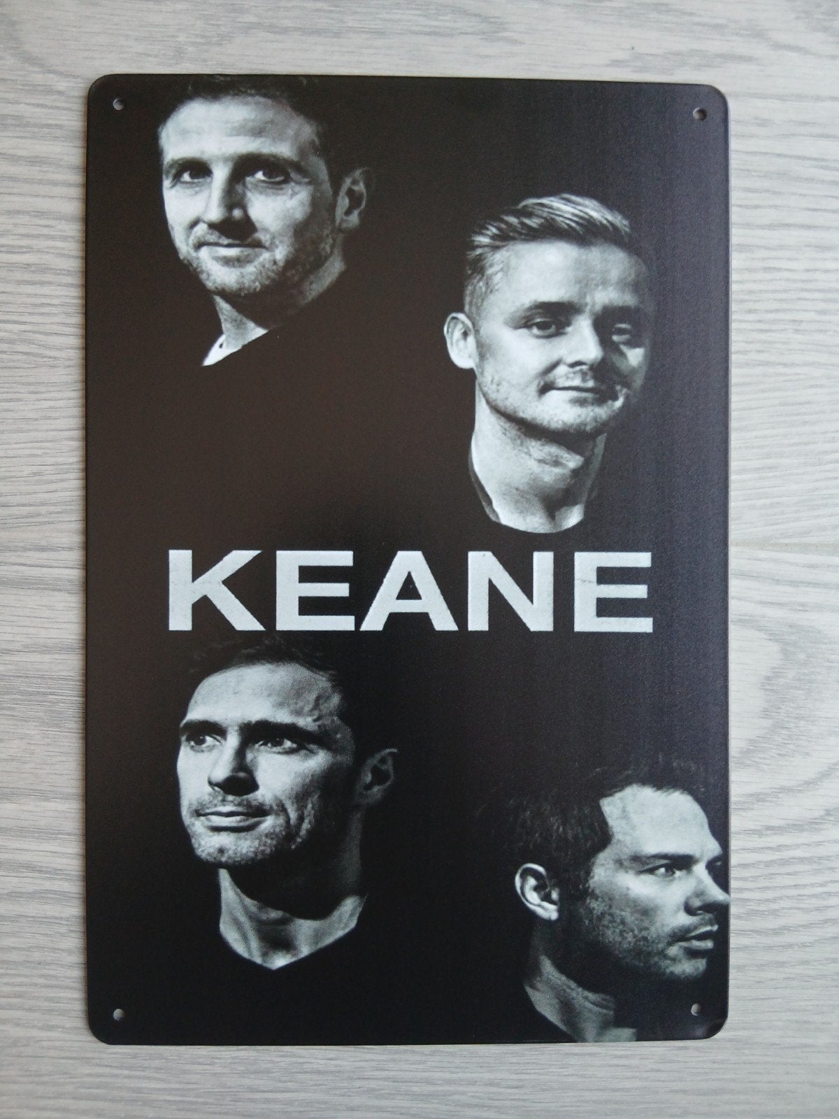 Keane 20x30 cm Metalen Reclamebord, Ophalen of Verzenden, Nieuw, Reclamebord