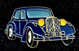 Citroen Traction- blauw gelakt, Verzenden, Nieuw, Transport, Speldje of Pin