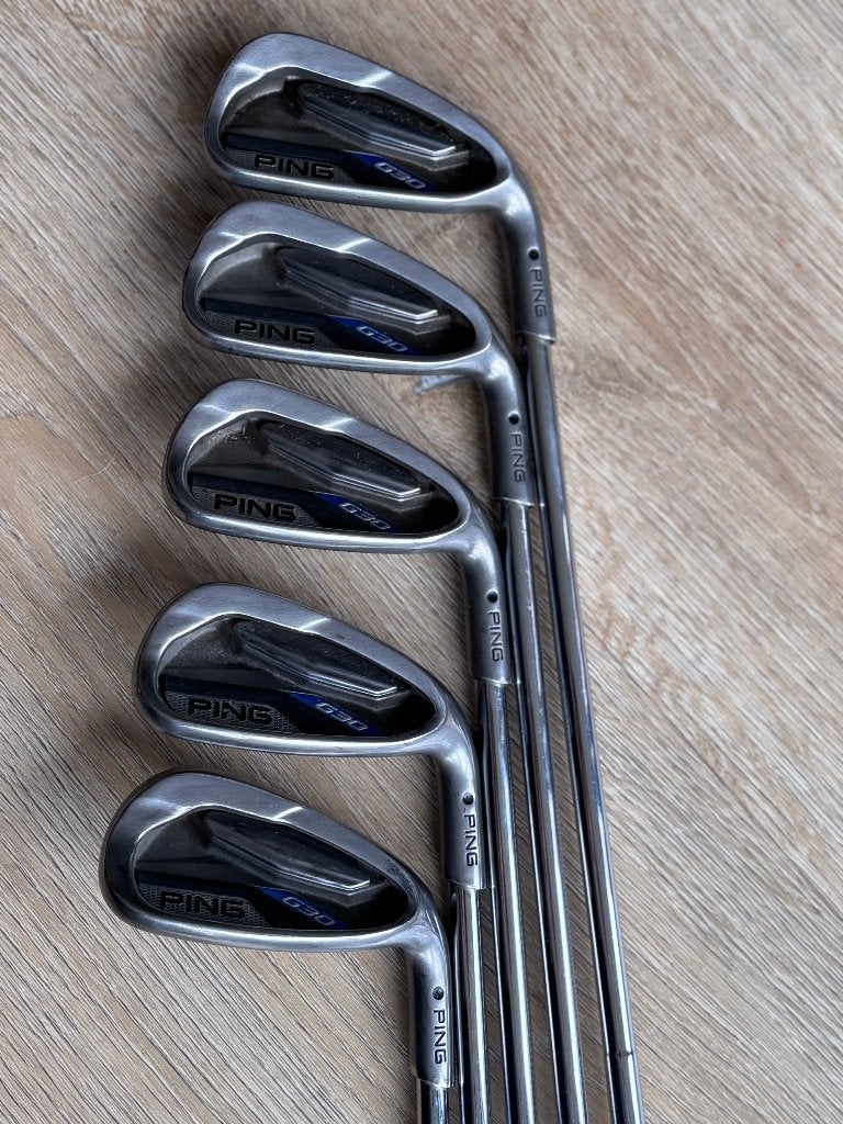 PING G30 IJzerset (i6 t/m PW) – Stalen Shaft Regular Midsize, Sport en Fitness, Ophalen of Verzenden, Gebruikt, Set, Ping