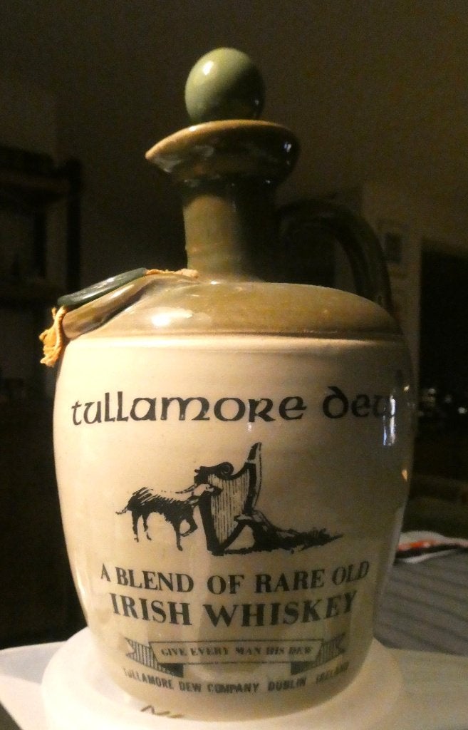 Whisky / Irisch Whiskey kruik Tullamore Dew, Ophalen of Verzenden, Gebruikt, Gebruiksvoorwerp