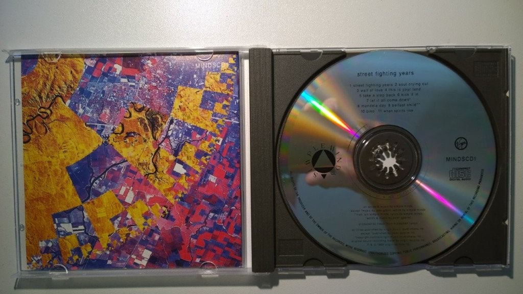 Simple Minds - Street Fighting Years, Ophalen of Verzenden, 1980 - 1989, Zo goed als nieuw