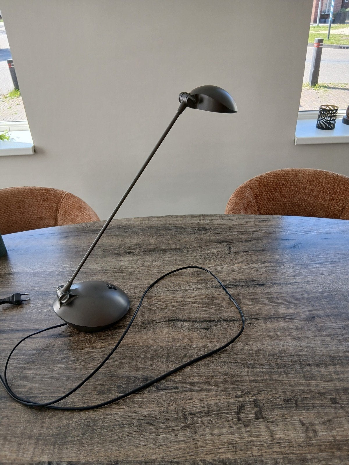 Ikea bureau/ tafellamp, Grijs, Ophalen of Verzenden, IKEA, Verstelbaar