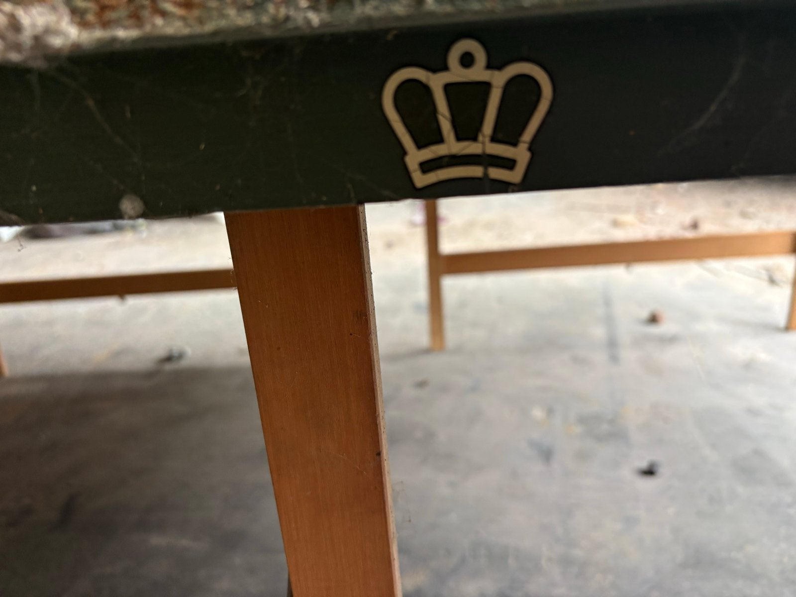 Vintage Cor Du Buy Tafeltennistafel - Gebruikt, Ophalen, Gebruikt, Tafel Outdoor, Inklapbaar