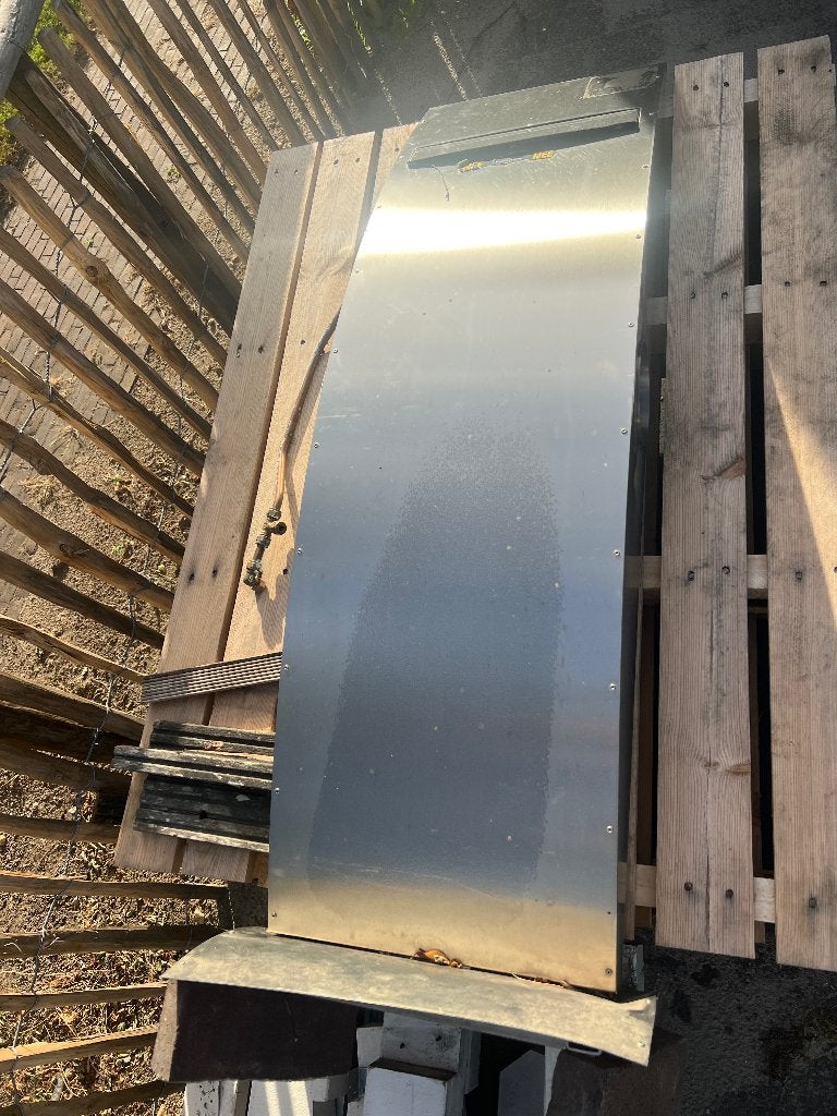 RVS Brievenbus, Tuin en Terras, Brievenbussen, Ophalen, Gebruikt, Rvs, Staande brievenbus