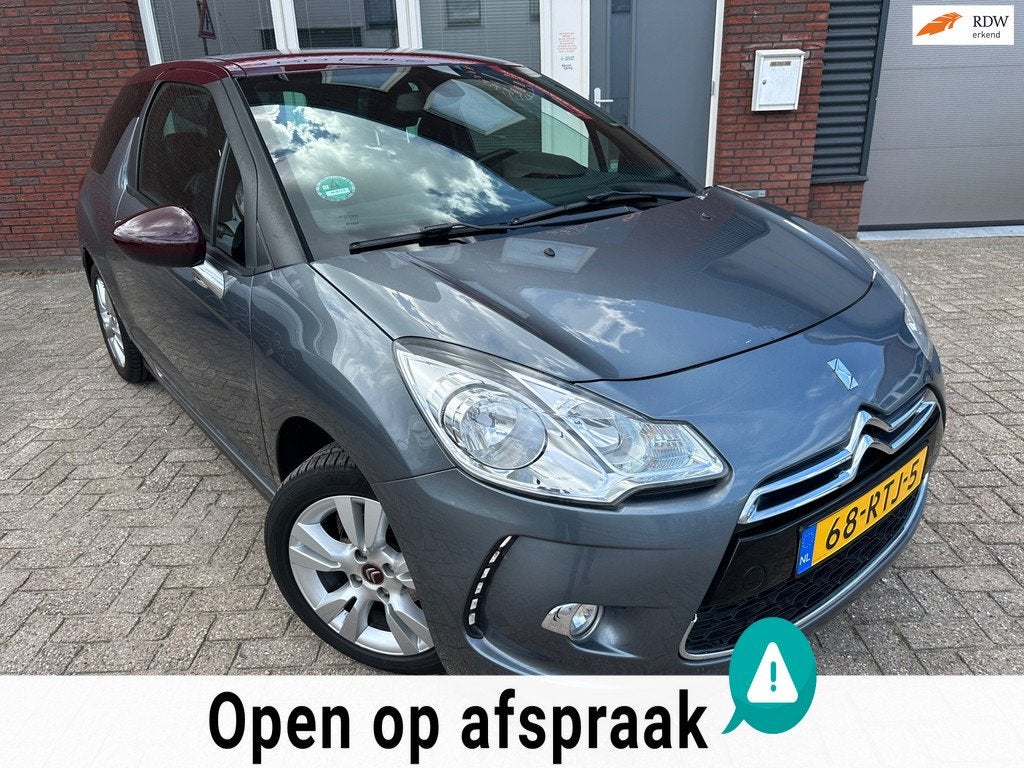 Citroen DS3 1.6 VTi So Chic / Navi / PDC / AUT / Clima / Cru, Euro 5, Gebruikt, 4 cilinders, 49 €/maand