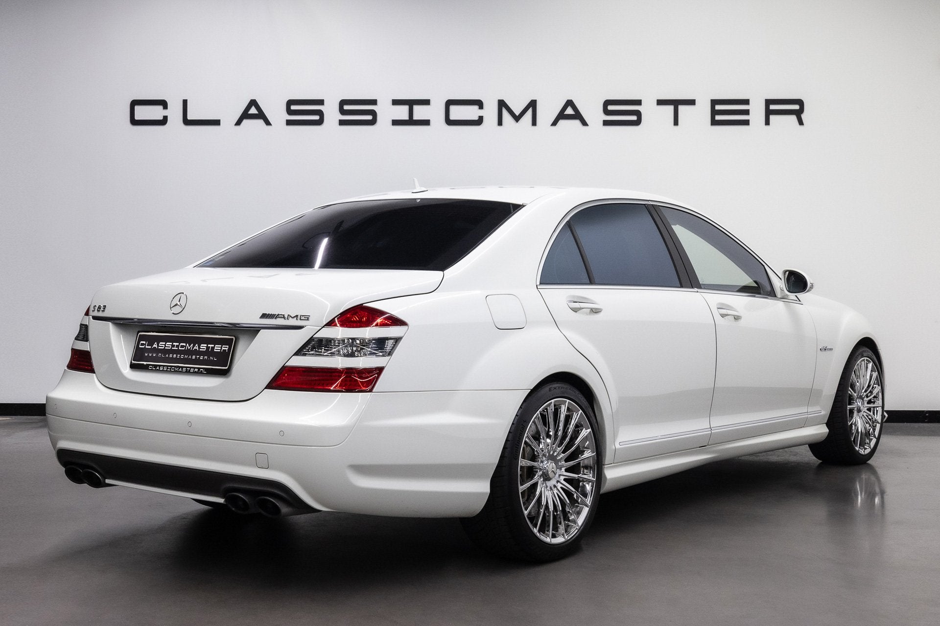 Mercedes-Benz S-Klasse AMG 63 Lang Btw auto, Fiscale waarde, Auto's, Mercedes-Benz, Achterwielaandrijving, Gebruikt, Wit, Leder