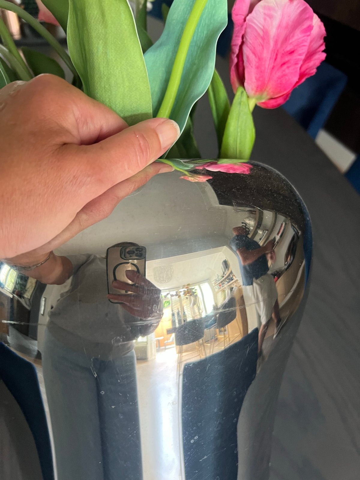 ALESSI VAAS, Huis en Inrichting, Woonaccessoires | Vazen, Ophalen of Verzenden, Gebruikt, Overige kleuren, Overige materialen