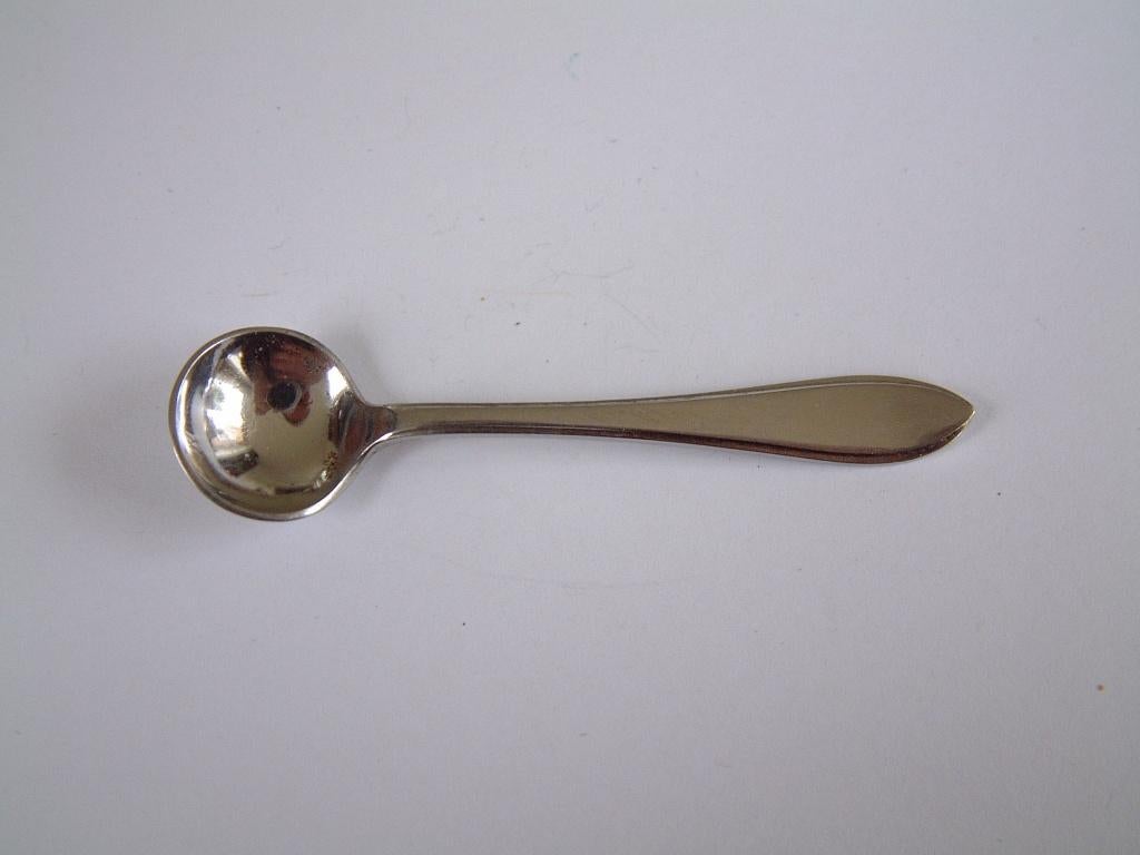 Keurig specerij lepeltje model 718 Puntfilet Gero Zilmeta, Ophalen of Verzenden