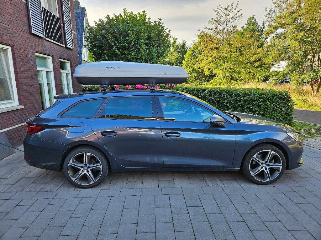 Te huur: Dakkoffer Hapro Roady 450, Auto diversen, Dakkoffers, Ophalen, Zo goed als nieuw