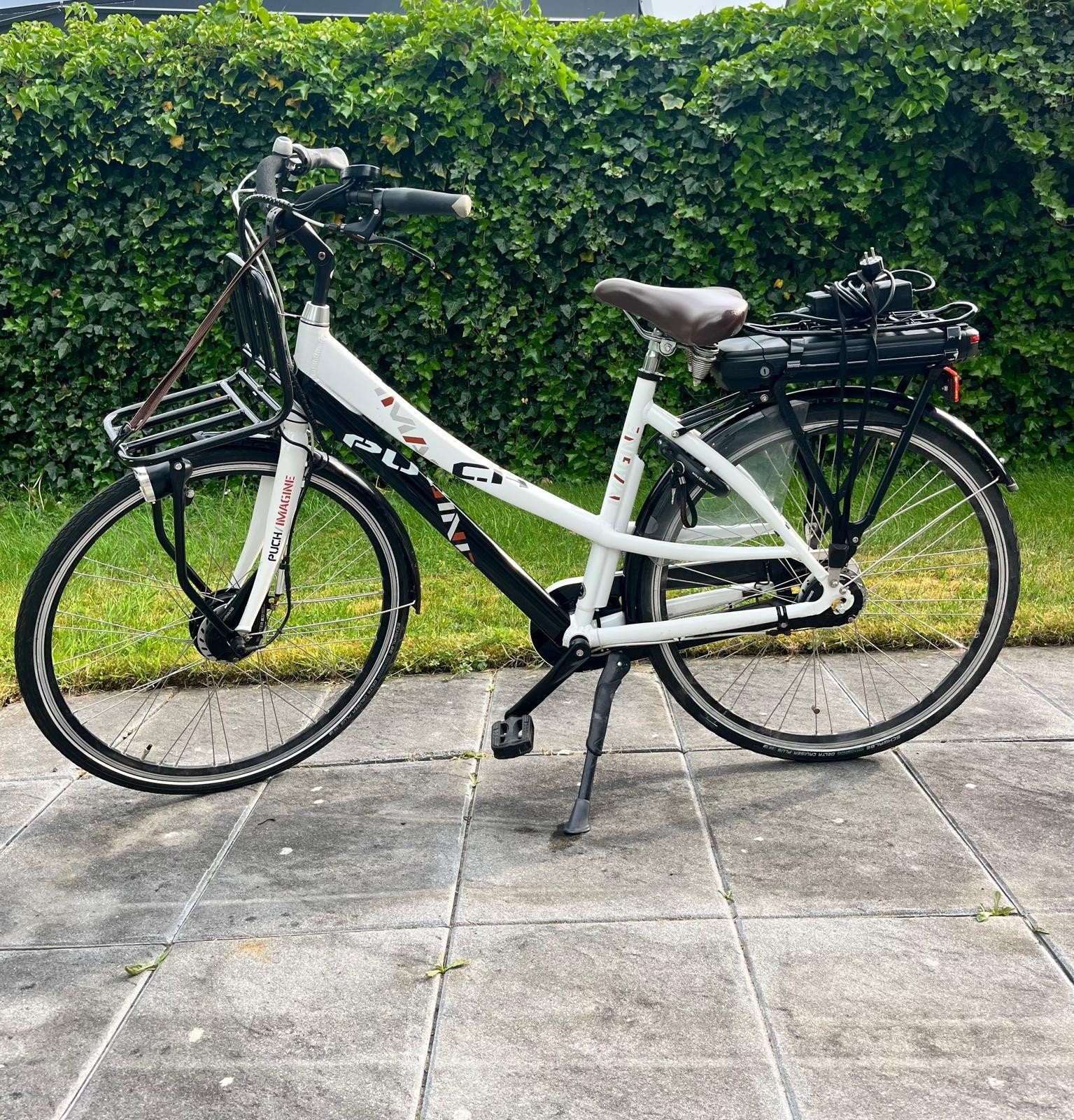 Electrische Puch dames fiets, Ophalen, Gebruikt, Overige merken