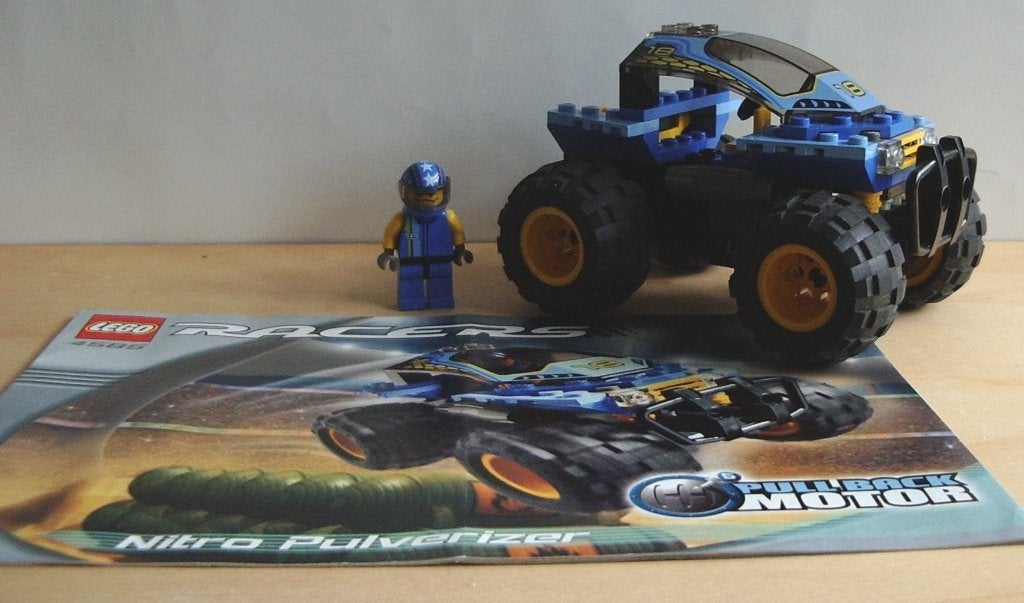 4585 racewagen met motor, compleet incl handleiding., Ophalen of Verzenden, Gebruikt