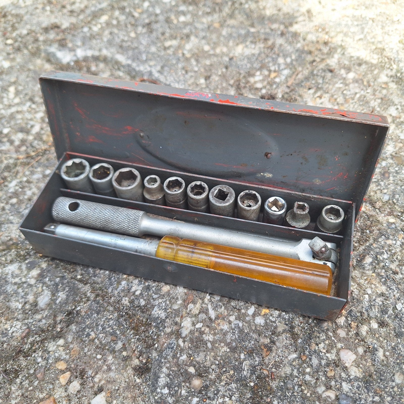 Vintage Britool service tools chroom gelegeerd staal, Ophalen of Verzenden, Overige typen