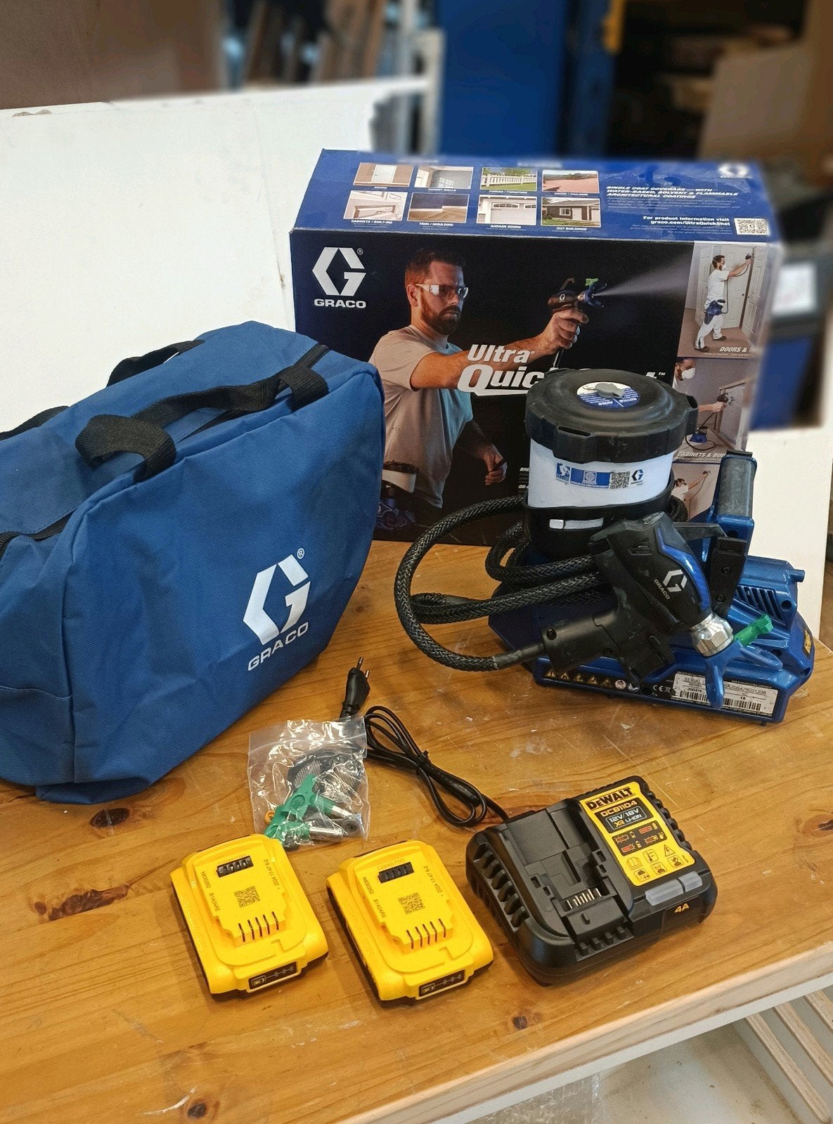 Graco ultra quickshot, complete set, Ophalen, Graco, Zo goed als nieuw, Graco