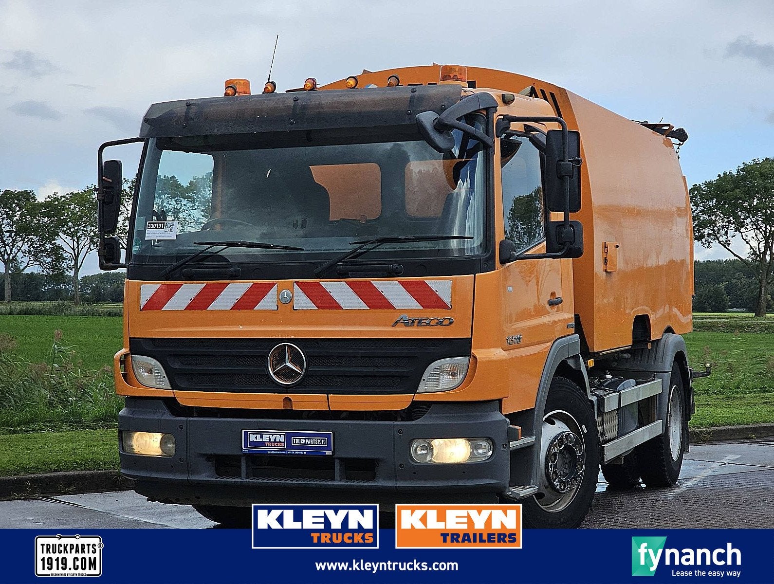 MERCEDES-BENZ ATEGO 1518 faun viajet euro5, Auto's, Euro 5, Overige kleuren, Mercedes-Benz, Bedrijf