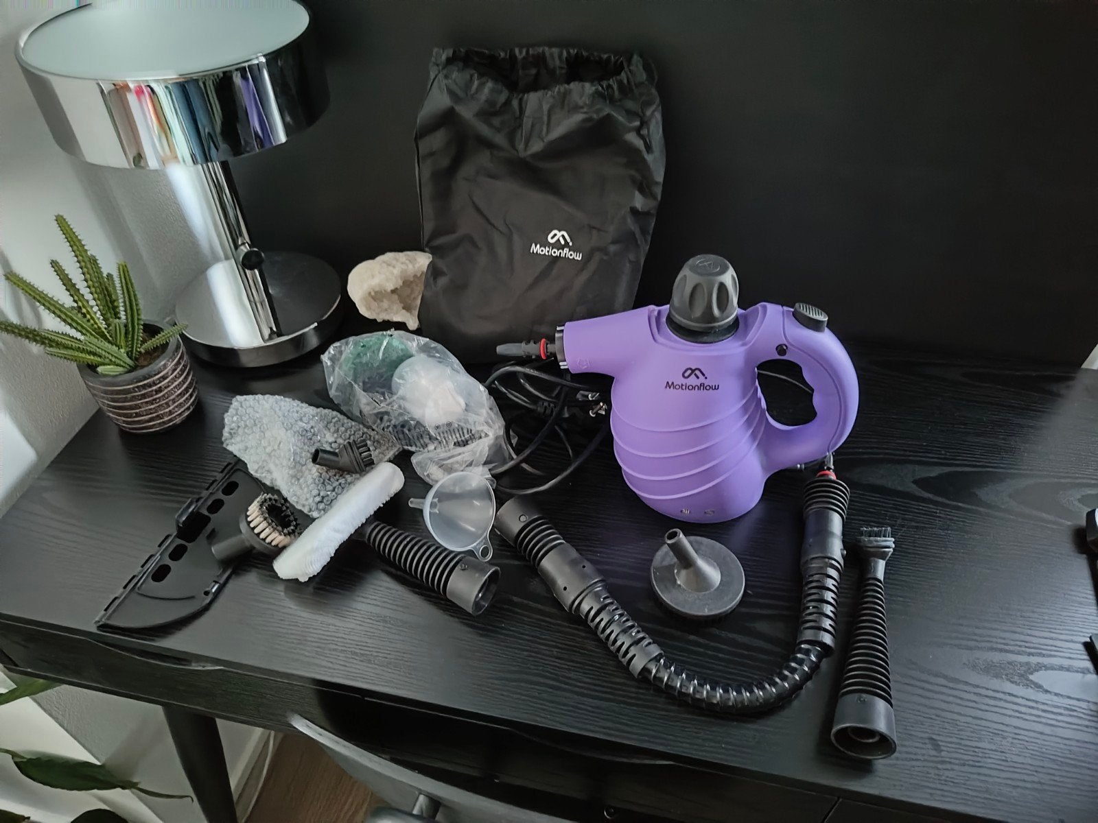Motionflow Handstoomreiniger met accessoires, Ophalen of Verzenden