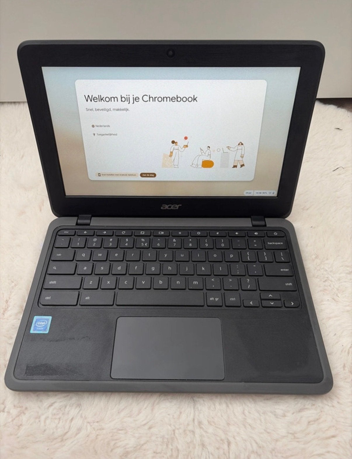 Acer Chromebook C733 series - Zo goed als nieuw, Ophalen of Verzenden, Zo goed als nieuw, Qwerty, 11 inch
