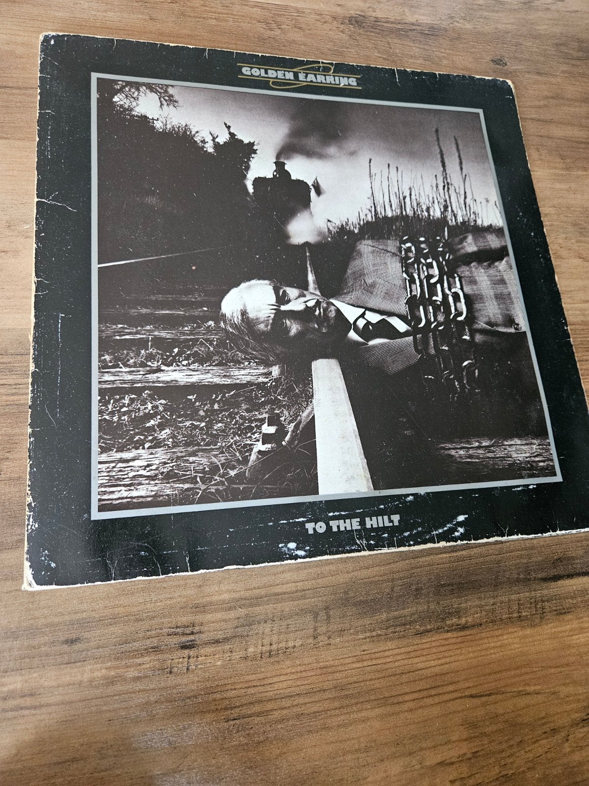 Golden Earring - To The Hilt LP (1976) - Gebruikt, Cd's en Dvd's, Vinyl | Rock, Gebruikt, Originele persing, Ophalen of Verzenden