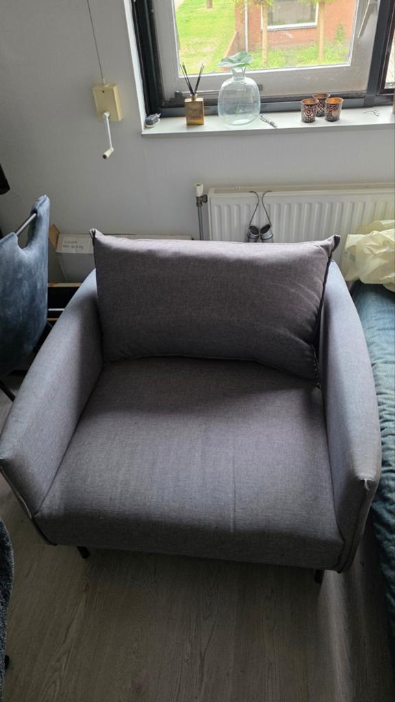 Loveseat, Gebruikt, Tweepersoons, 75 tot 100 cm, Ophalen of Verzenden