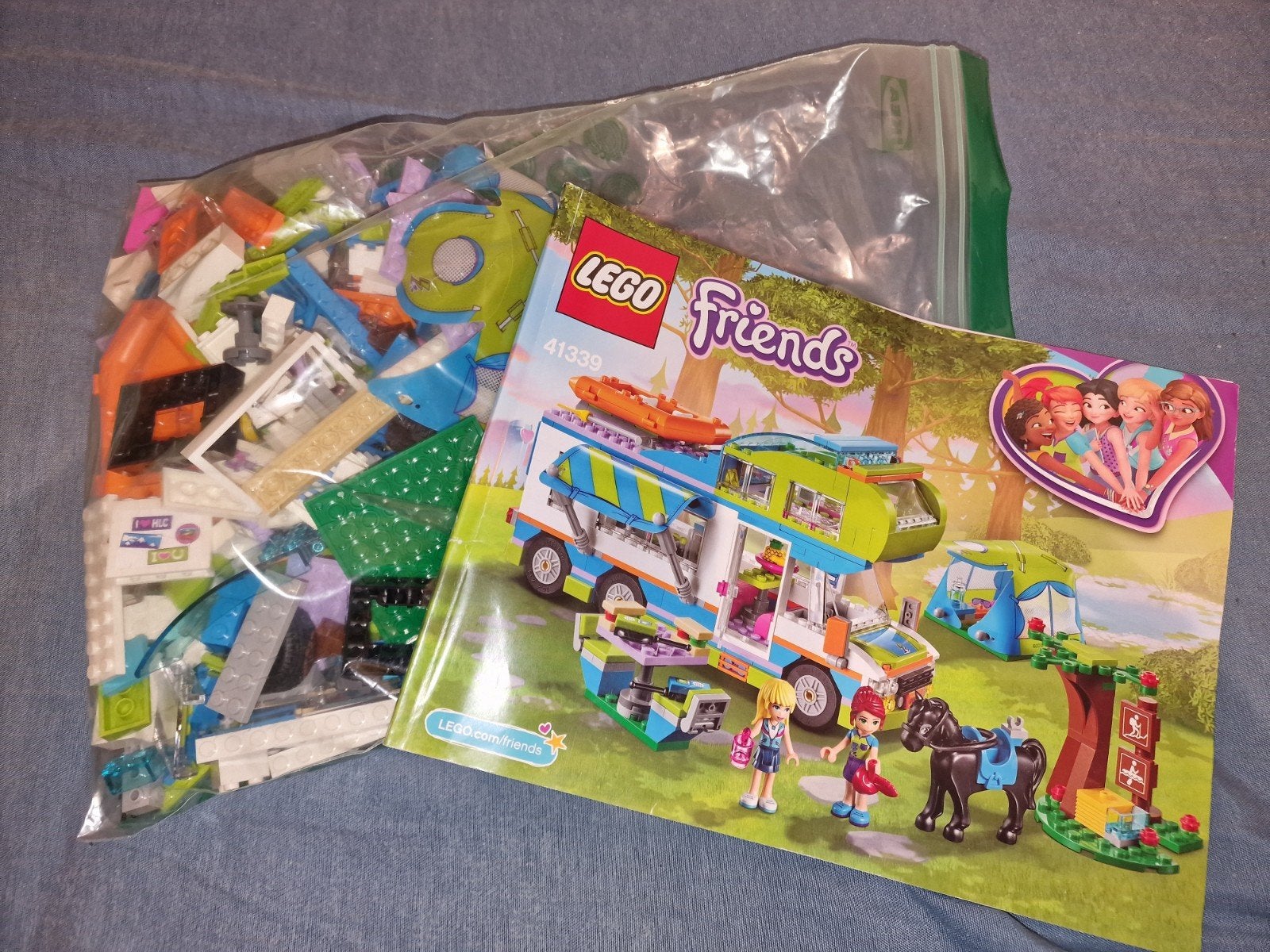 Lego Friends Paarden Camper Set 41339, Gebruikt, Lego, Friends, Ophalen of Verzenden