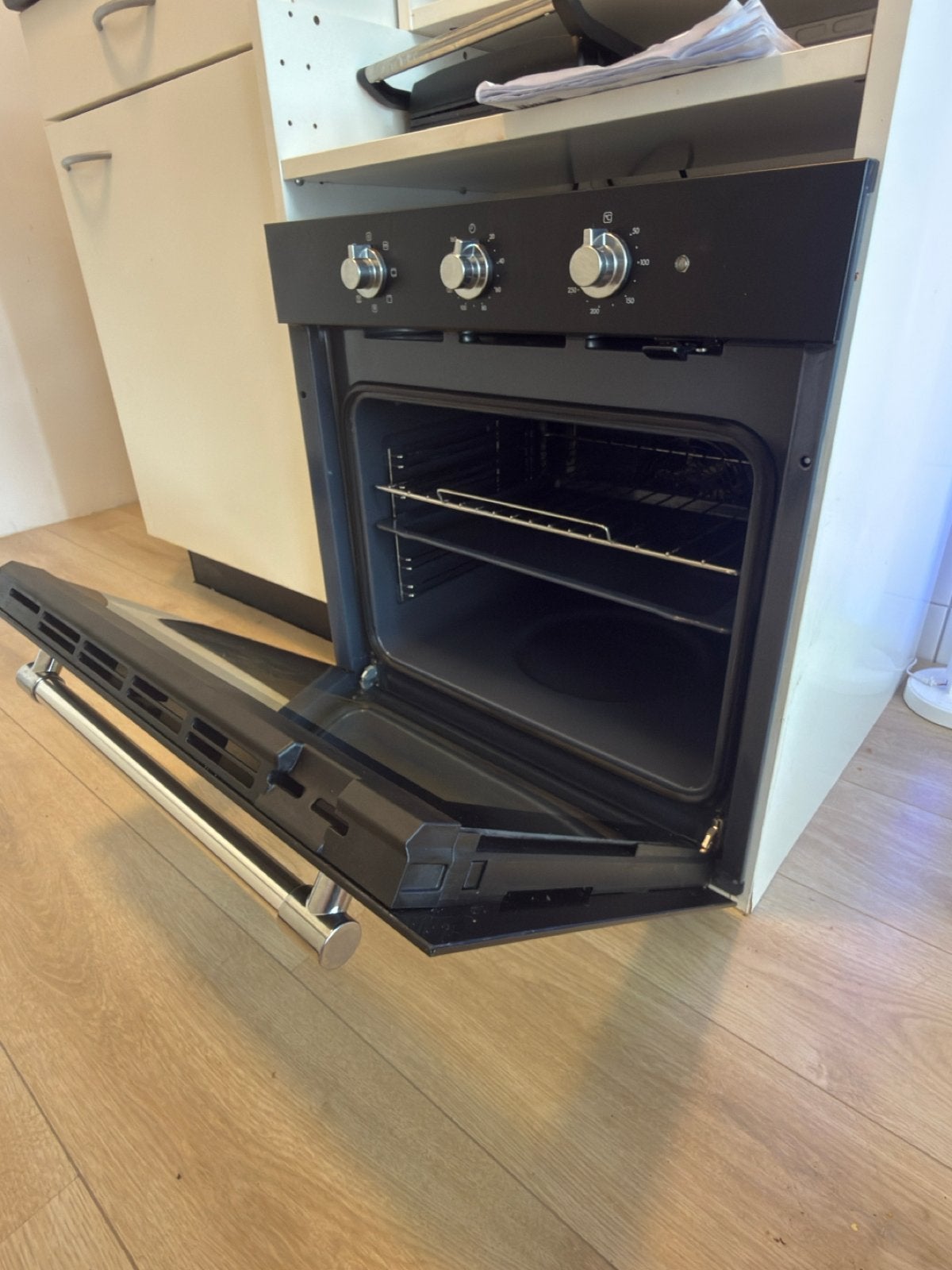 IKEA MATTRADITION Inbouw Elektrische Oven Zwart, Ophalen, Oven, Zo goed als nieuw, Inbouw