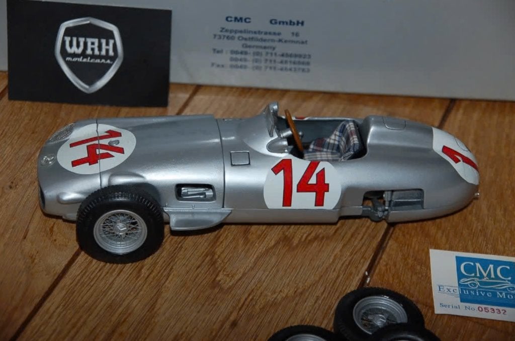 1:18 MERCEDES W196 MONOPOSTO #14 SCHADE CMC WRH, Verzenden, Gebruikt, Auto, Overige merken