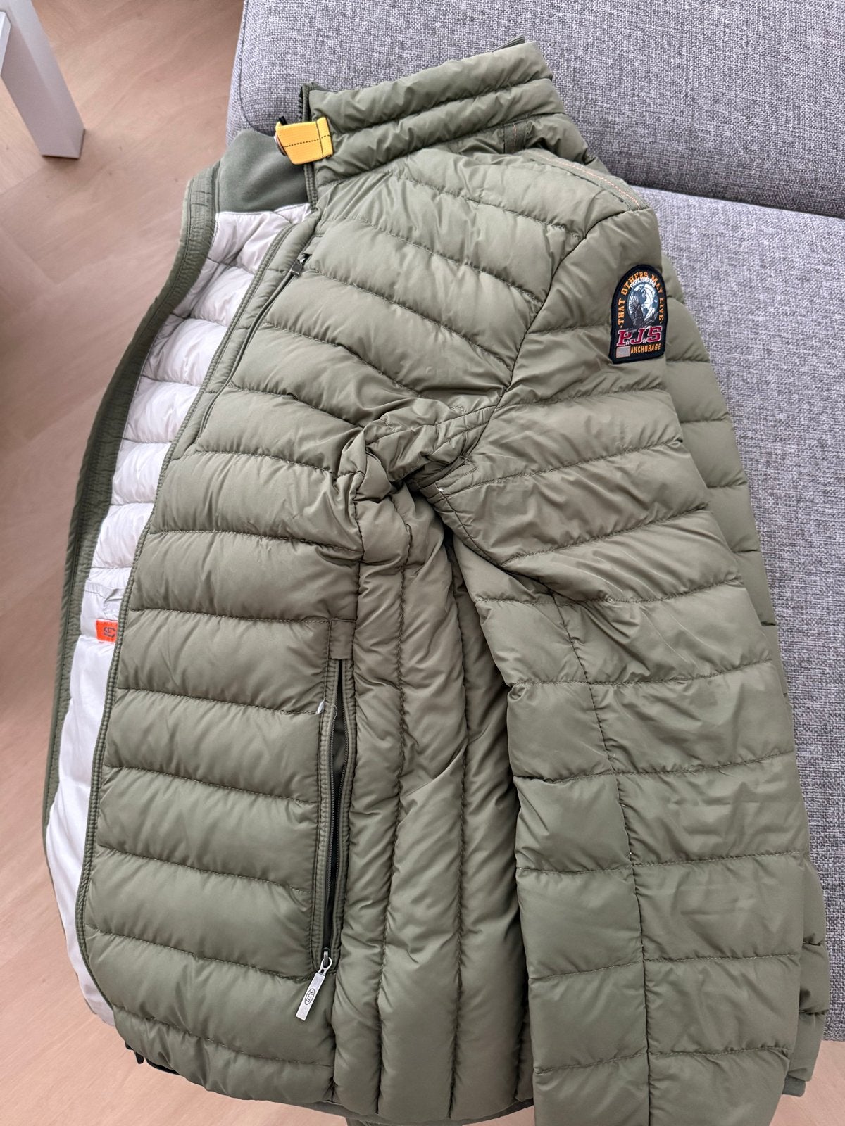 Orginele Parajumpers Super Lightweight ugo  Jas - Maat M, Ophalen of Verzenden, Zo goed als nieuw, Maat 48/50 (M), Groen