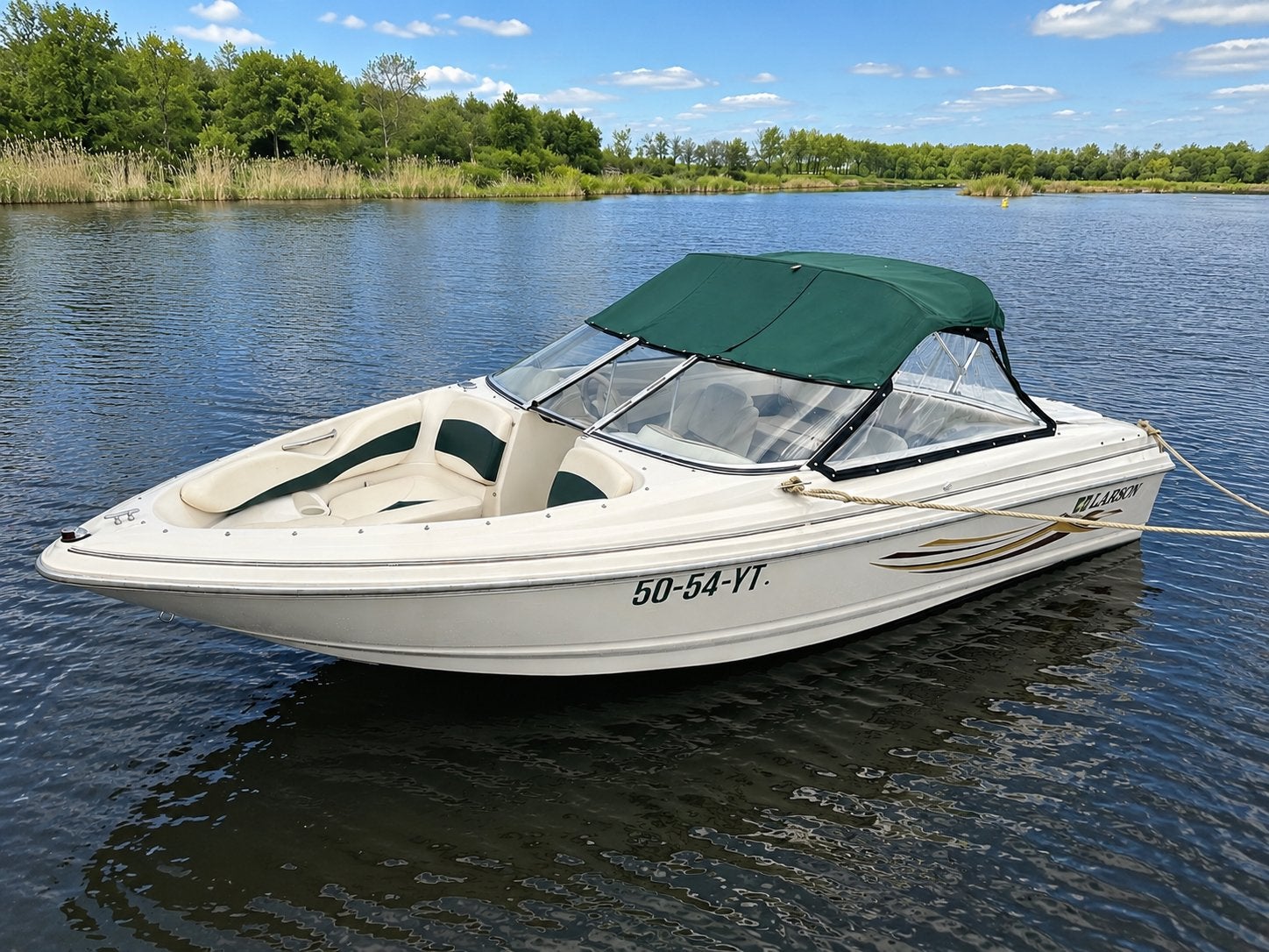 Larson 180 SEi bowrider |Volvo 135pk|Uitstekend onderhouden!, Watersport en Boten, Speedboten, Overige merken, Binnenboordmotor