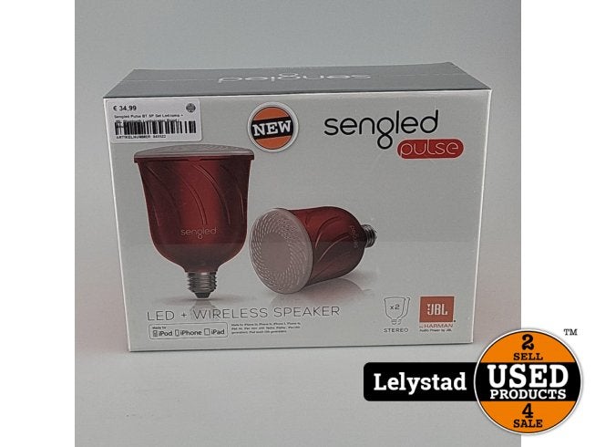 Sengled Pulse BT SP Set Led-lamp + JBL Bluetooth Luidspreker, Audio, Tv en Foto, Luidsprekers, JBL, Nieuw, Support@jbl.com, 400 Atlantic Street
Stamford, CT 06901
USA
