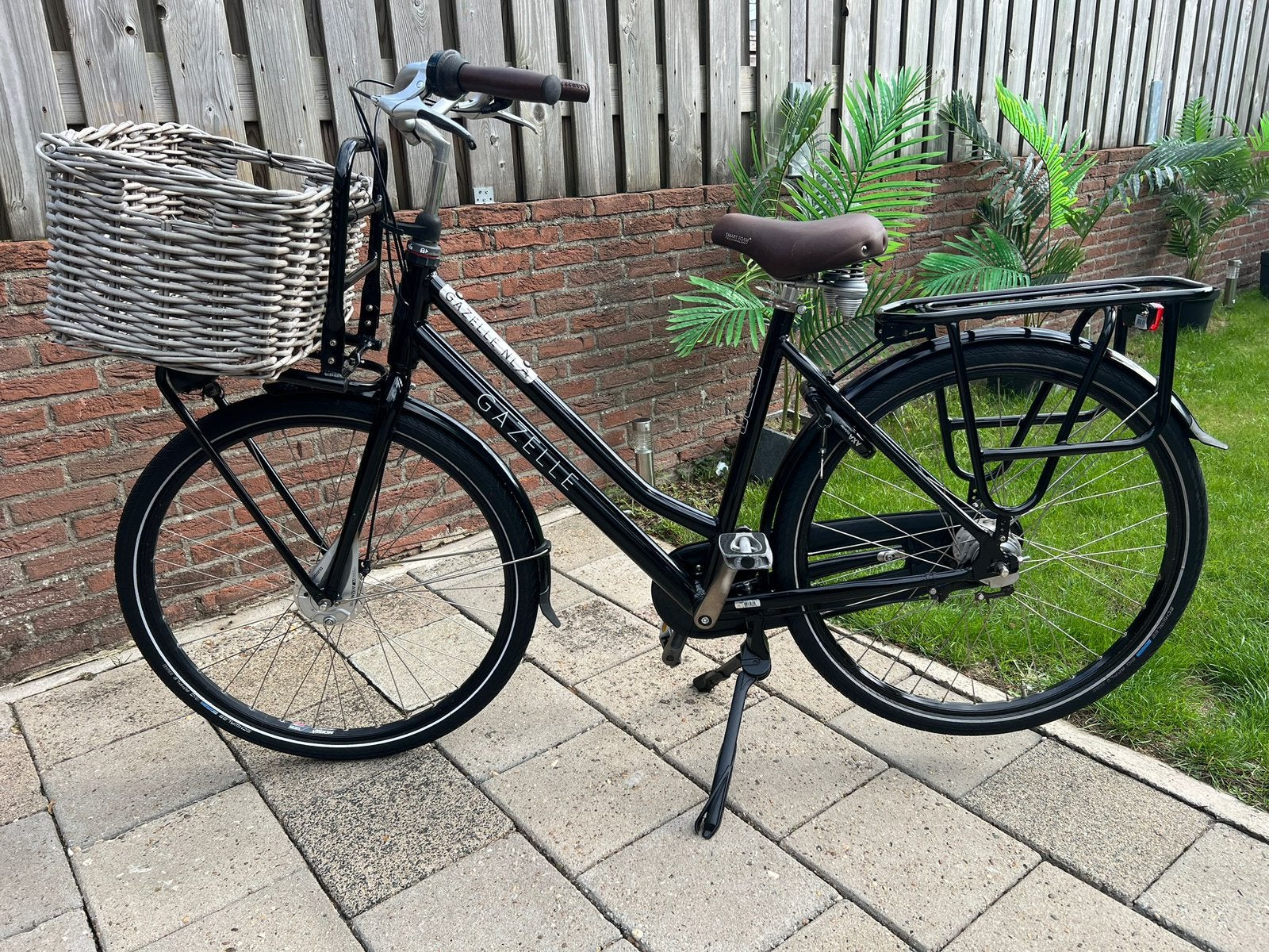 Gazelle Heavy Duty Meisjes/Damesfiets C7 54 cm 28 inch, Ophalen, 53 tot 56 cm, Versnellingen, Zo goed als nieuw