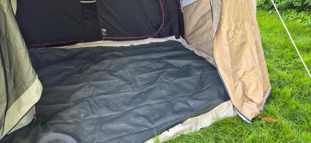 Redwood tenttapijt (250×400cm) past in Quechua 5.2, Caravans en Kamperen, Tenten, Ophalen, Zo goed als nieuw, Tot en met 5