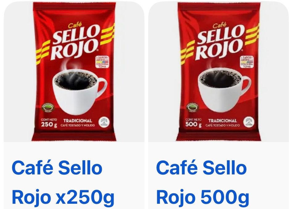 Colombiaanse koffie te koop, Ophalen of Verzenden, Nieuw, Overige merken, Overige typen