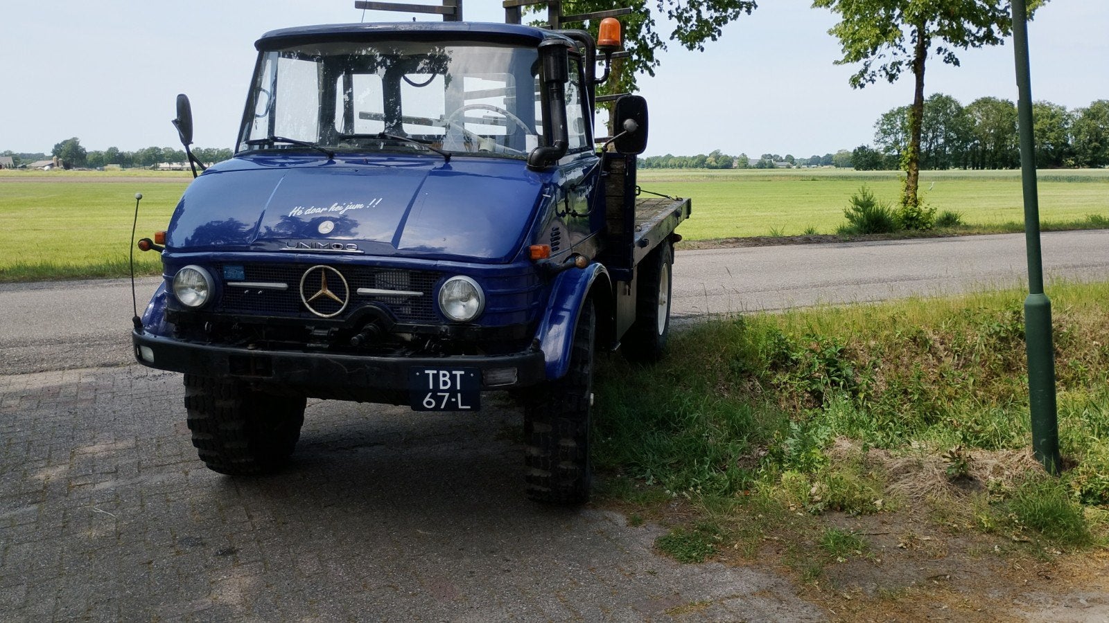 Diverse oldtimers ( Unimog, Renault Yanmar), Ophalen of Verzenden, Gebruikt, Tot 80 Pk, Tot 2500