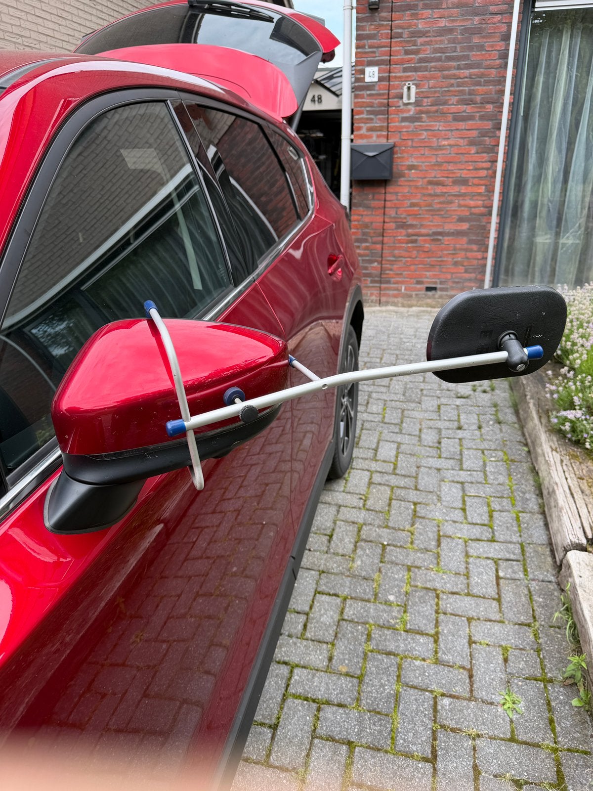 Caravan spiegels, Auto-onderdelen, Spiegels, Ophalen, Gebruikt, Mazda