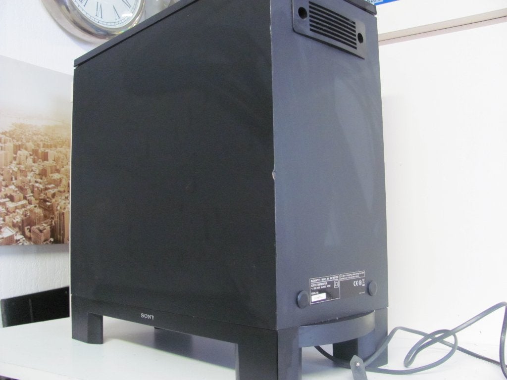 Sony S-master digital ampifier active subwoofer, Audio, Tv en Foto, Luidsprekers, Ophalen, Gebruikt, Sony, 120 tot 150 watt