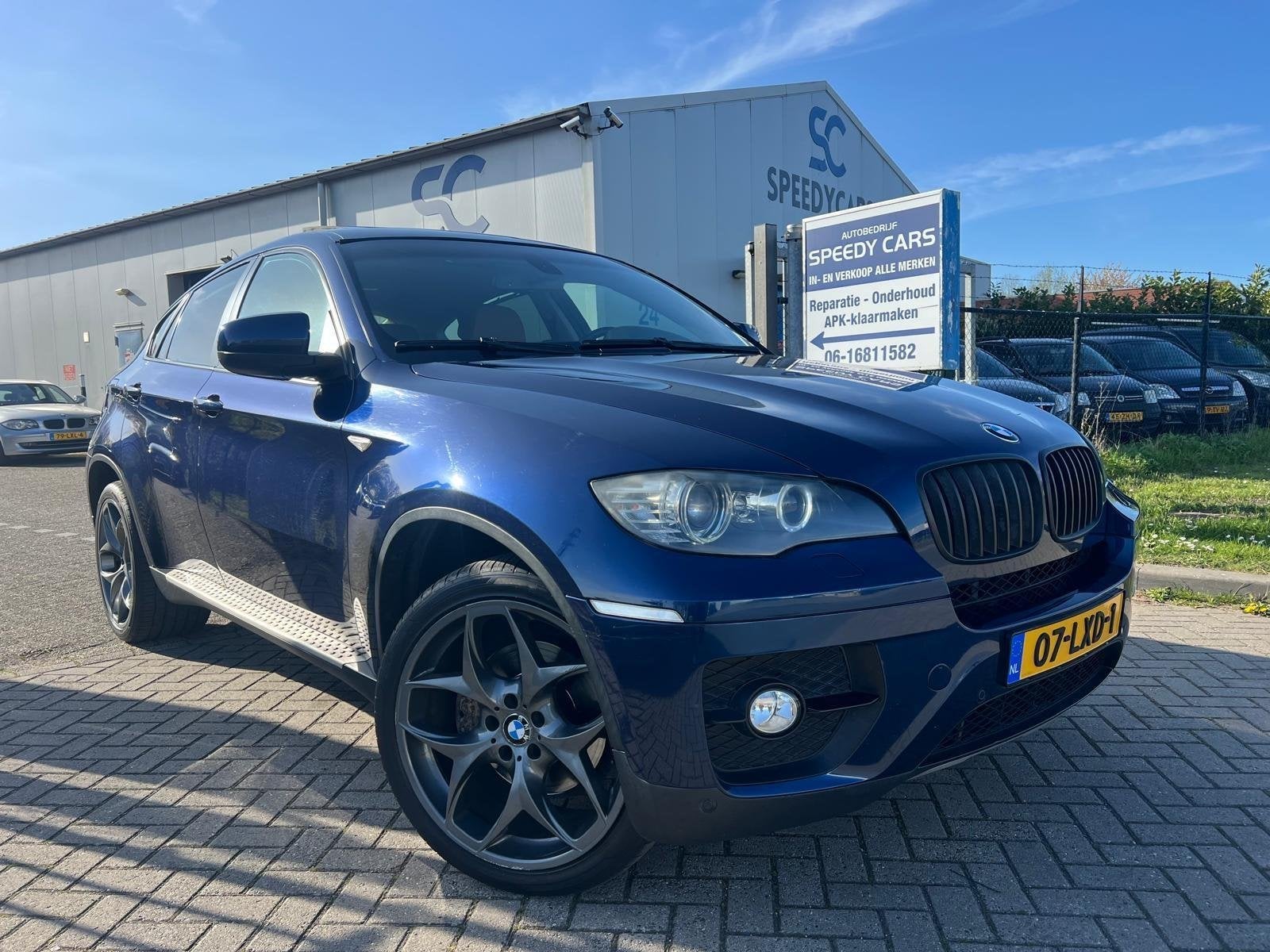 BMW X6 xDrive35i High Executive Leer Keyless Softclose Dak, Auto's, Automaat, Euro 5, Gebruikt, 2210 kg