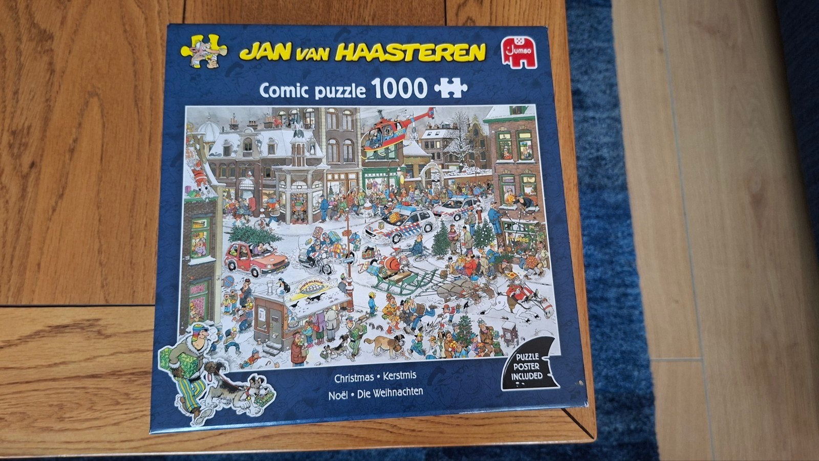 Jan van Haasteren Comic Puzzel 1000 stukjes Kerstmis, Ophalen of Verzenden, 500 t/m 1500 stukjes, Zo goed als nieuw, Legpuzzel