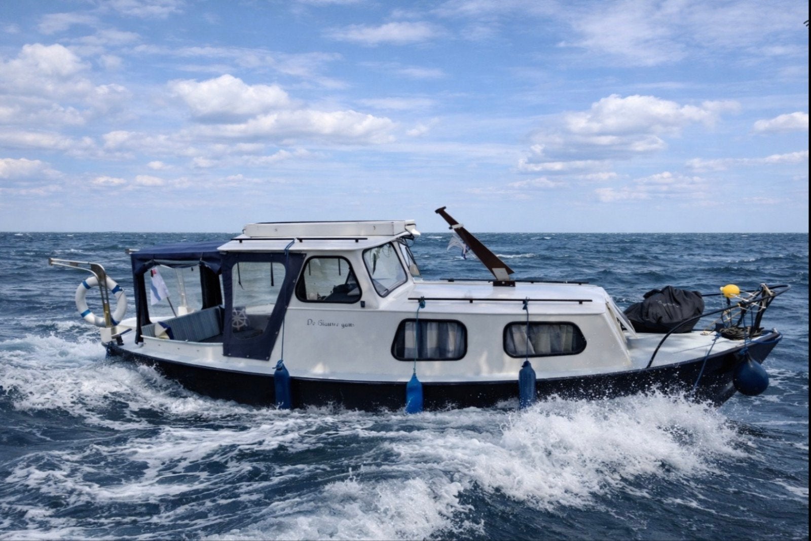 Te koop: Beenakkervlet 7.50m, compleet en vaarklaar, Watersport en Boten, Gebruikt, Buitenboordmotor, 60 cm, 1.50 - 1.70 meter