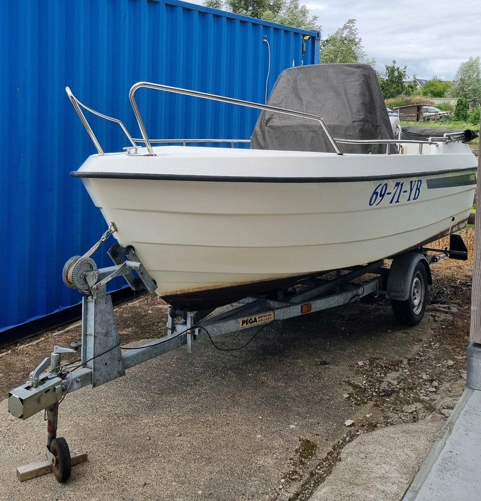 Ryds 485 DL Consoleboot, Ophalen, Overige merken, Gebruikt, Elektrische start