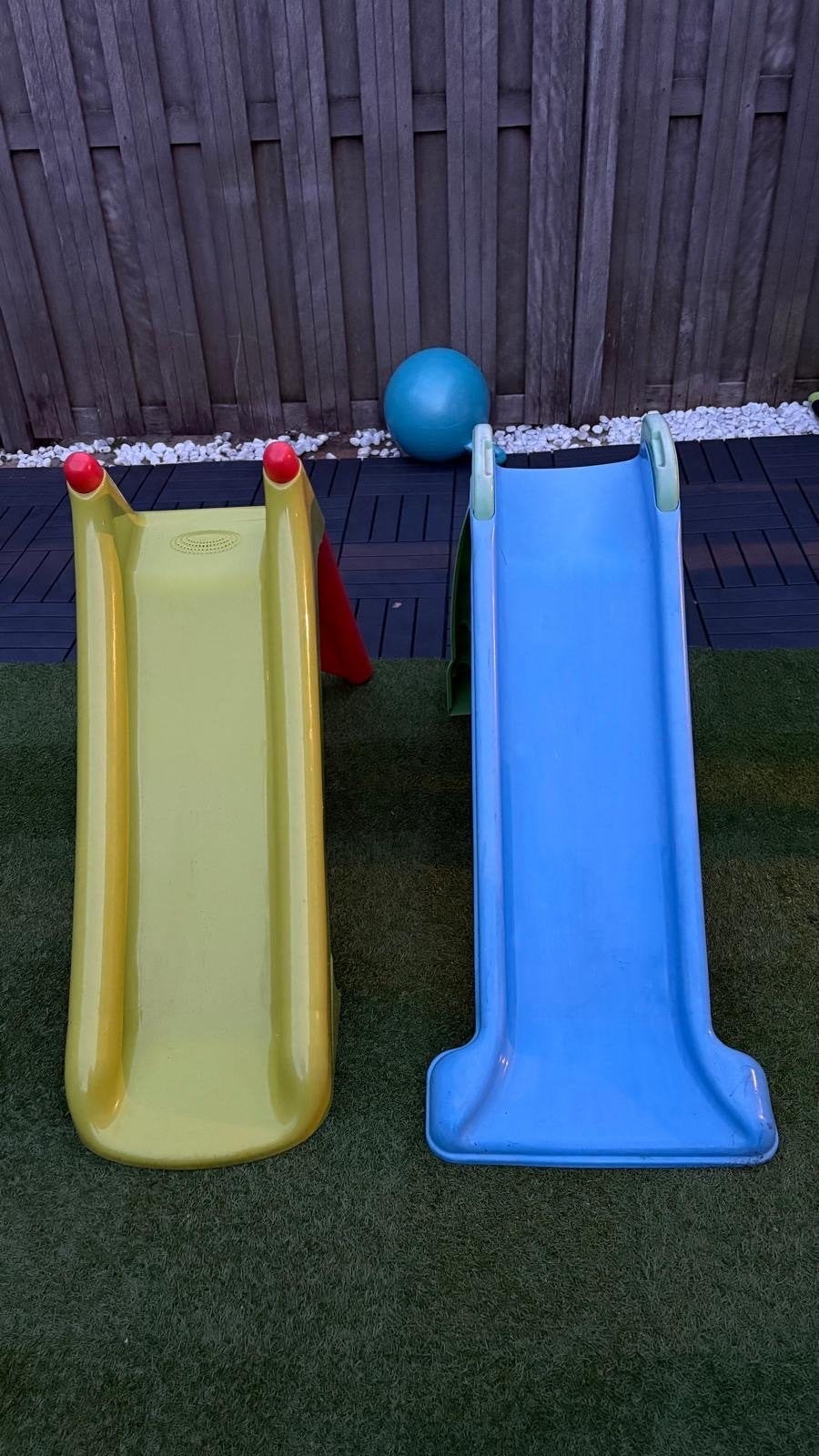 Twee glijbanen, Ophalen of Verzenden, Gebruikt, Glijbaan
