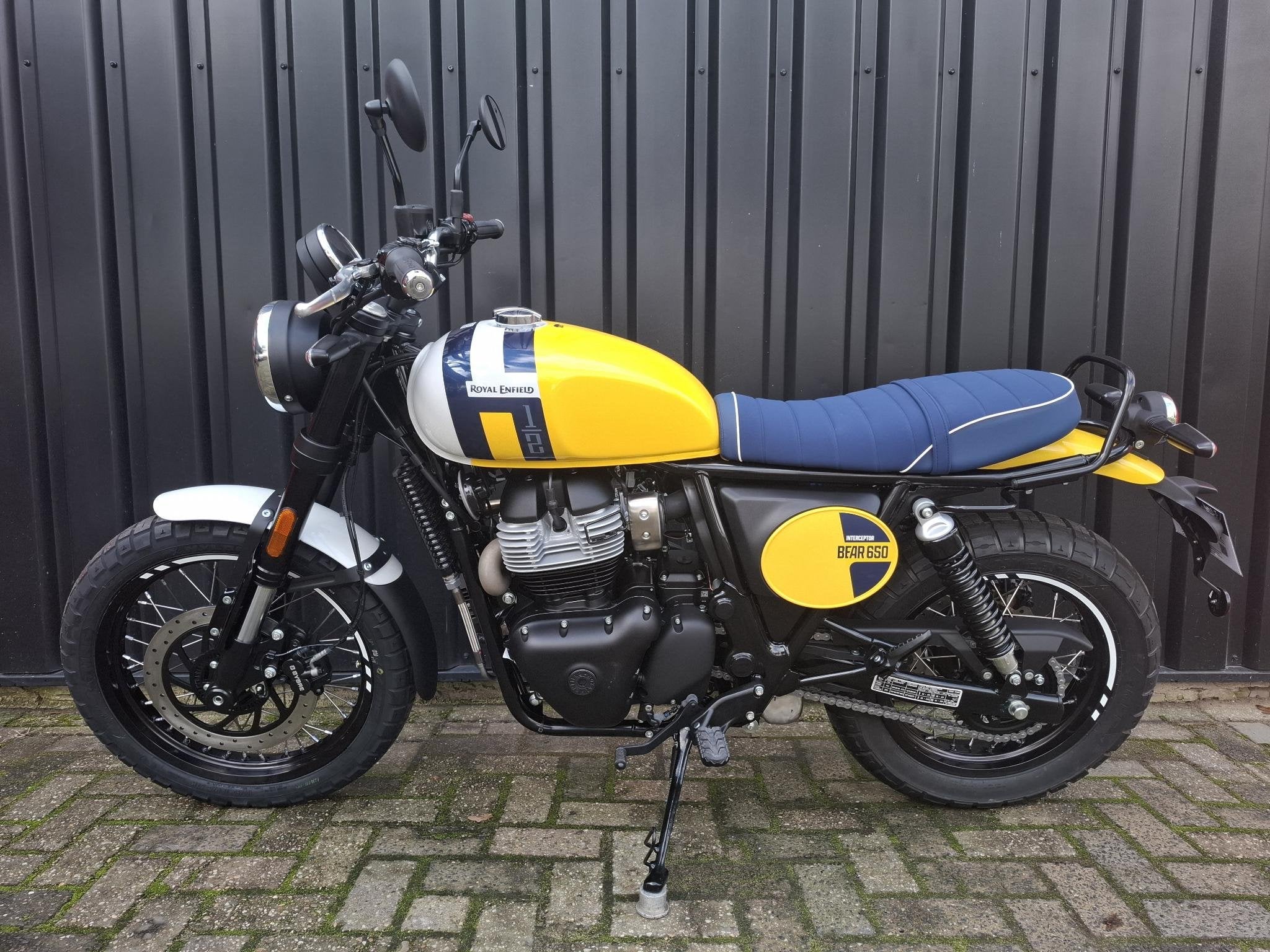 Royal Enfield Interceptor Bear 650, LED Verlichting, 648 cc, Bedrijf, Toermotor