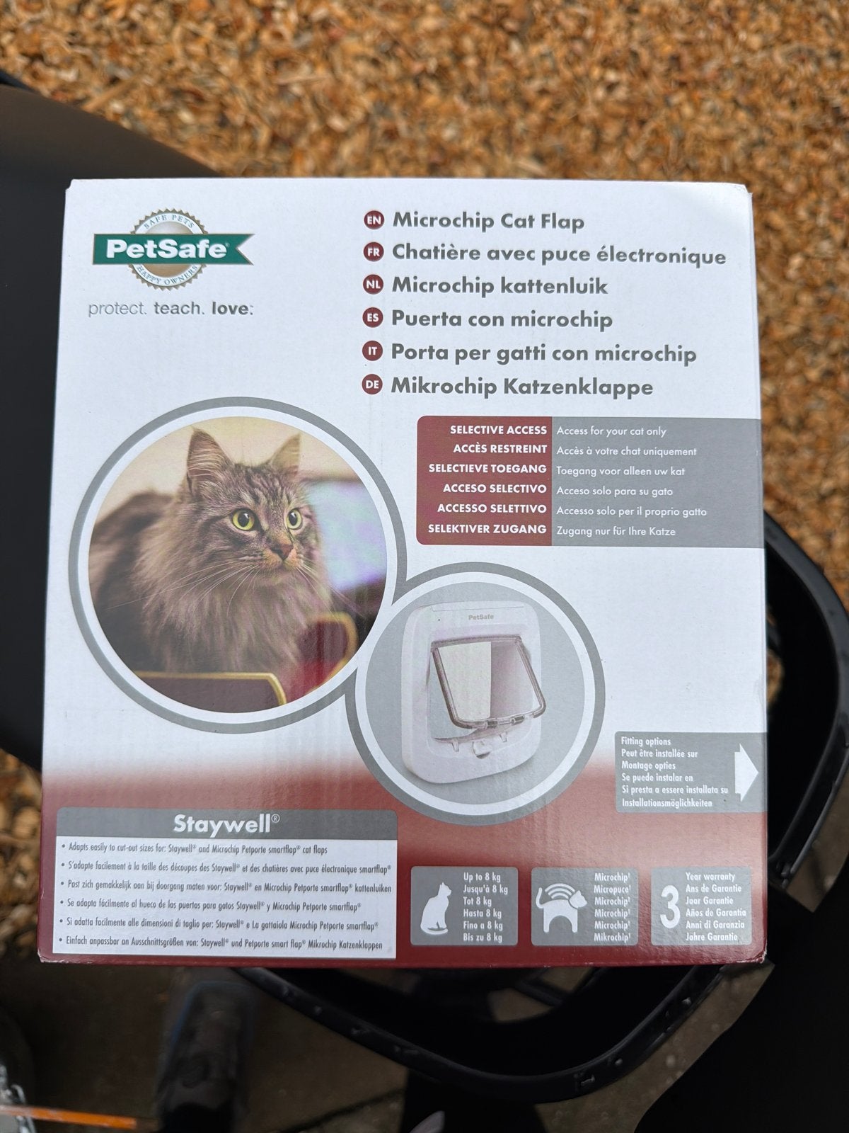 Microchip kattenluik nieuw in doos, Dieren en Toebehoren, Ophalen of Verzenden, Nieuw