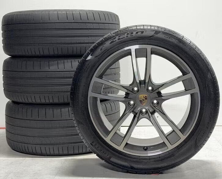 Porsche Cayenne Coupe 21 inch velgen / Origineel 9YA E3 II, Gebruikt, -, -, Banden en Velgen