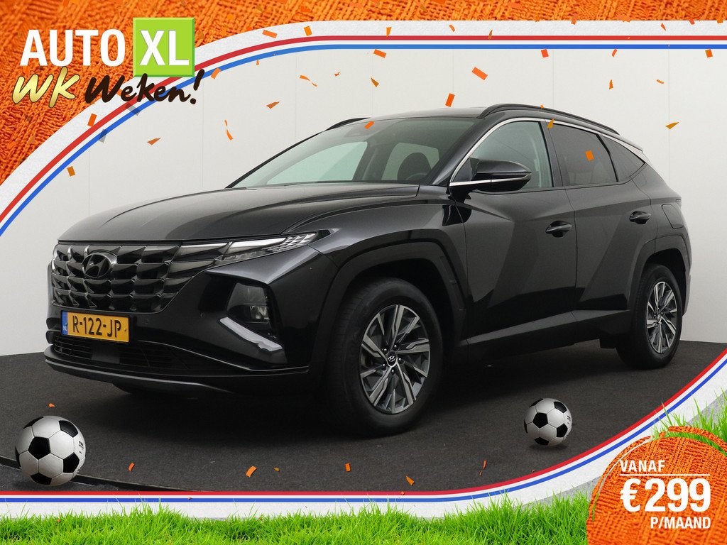 Hyundai Tucson 1.6 180 PK Aut. T-GDI HEV Camera Adapt.Cruise, Auto's, Hyundai, Stof, Gebruikt, 4 cilinders, 1650 kg