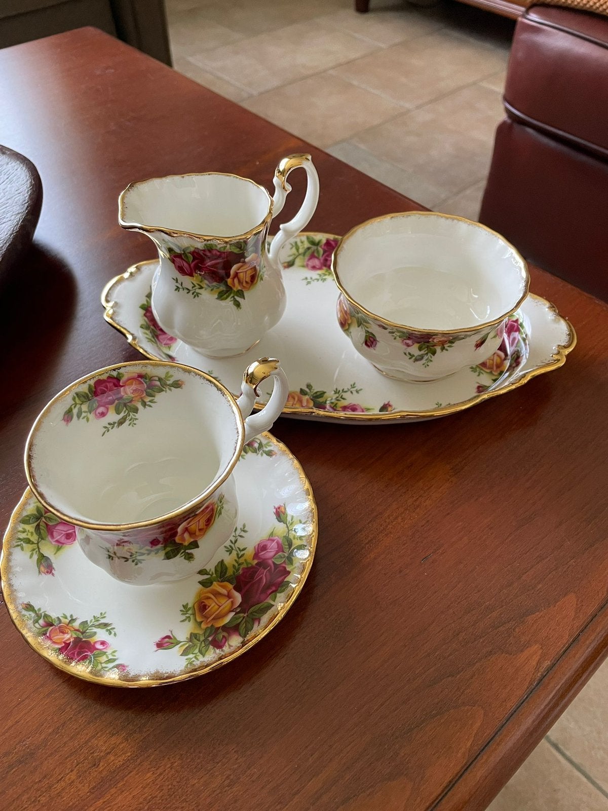 Royal Albert “Old Country Roses” servies set, Ophalen
