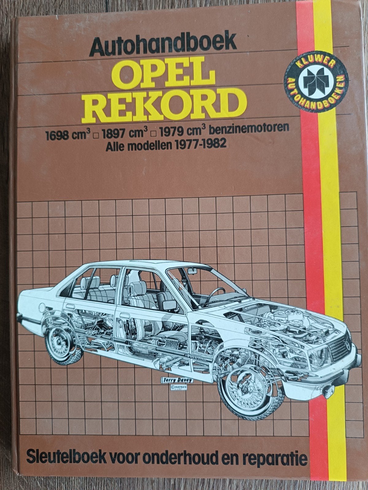Autohandboek Opel Rekord 1977-1982 - Kluwers Autoboeken, Ophalen of Verzenden, Gelezen, Opel, Kluwer Autoboeken
