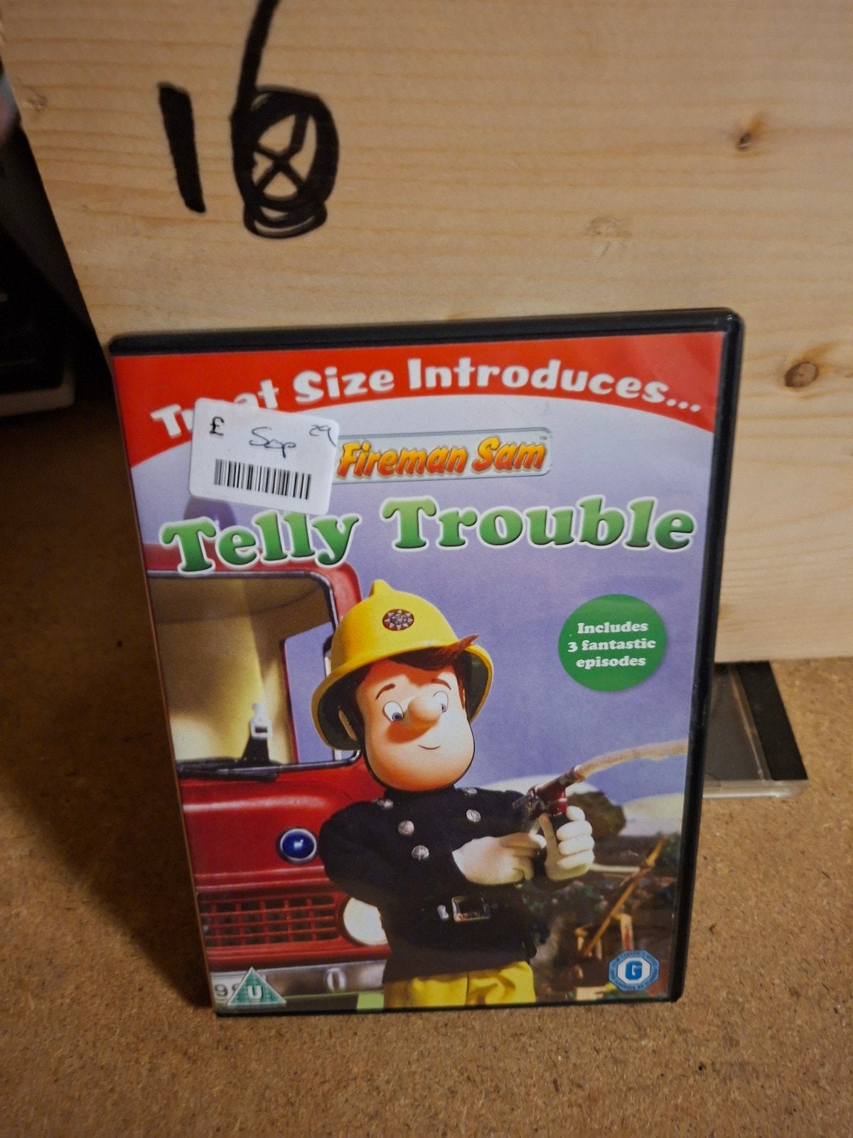 Brandweerman Sam: Telly Trouble DVD - 3 fantastische afleve, Cd's en Dvd's, Alle leeftijden, Tv-serie, Ophalen of Verzenden, Familie