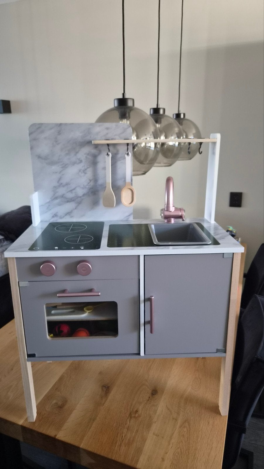 Spoelkeuken incl. Speelgoed, Ophalen, Zo goed als nieuw, Hout, Speelkeuken